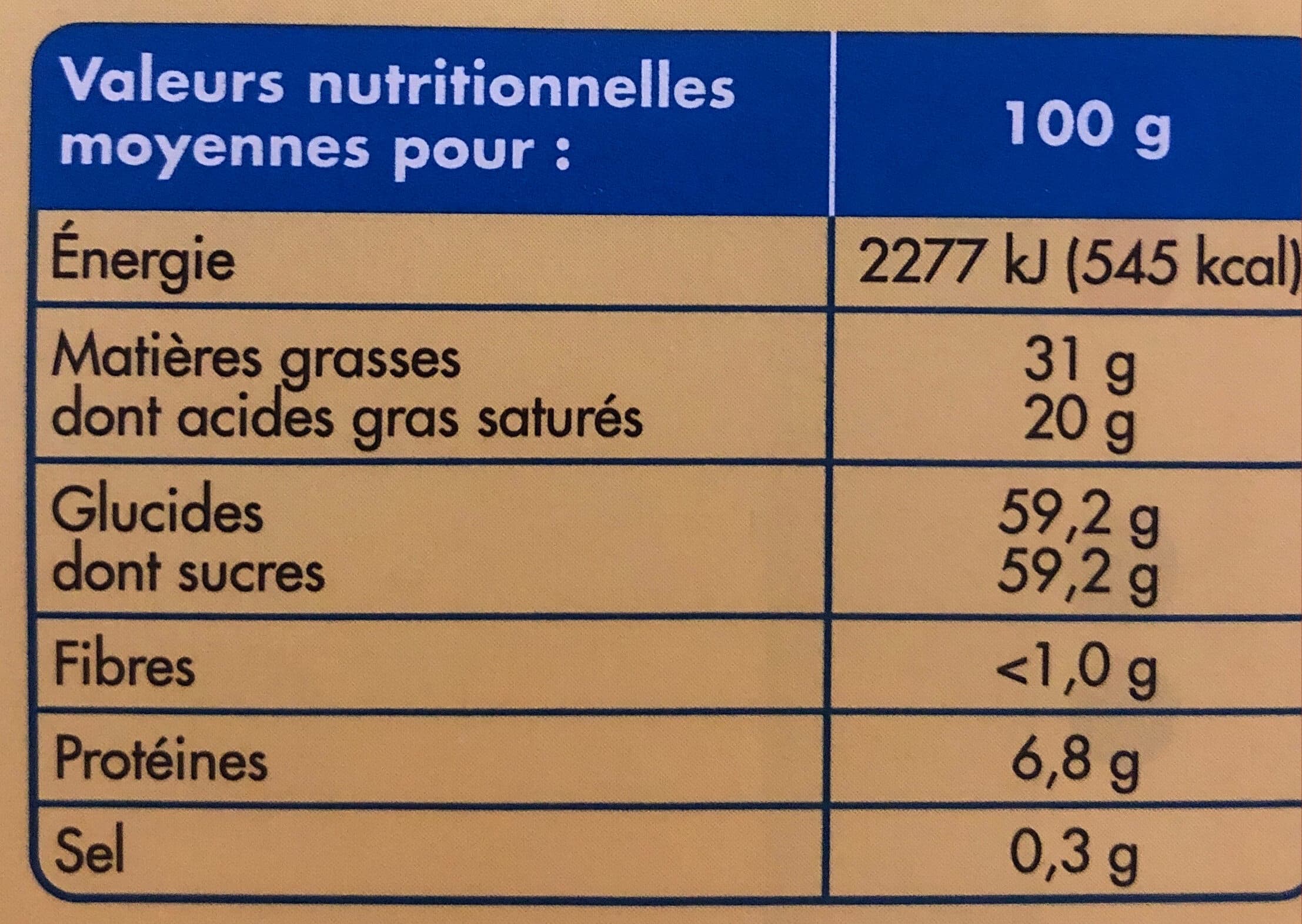 Ivoria Tablette familiale Chocolat blanc - 2x100g packshot