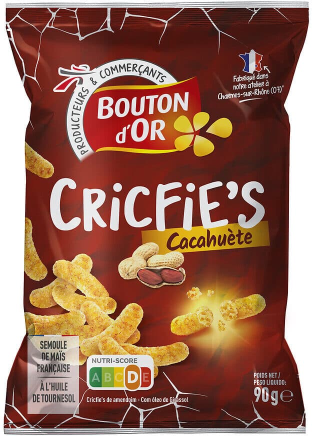 Bouton d'or Cricfie's Cacahuète packshot