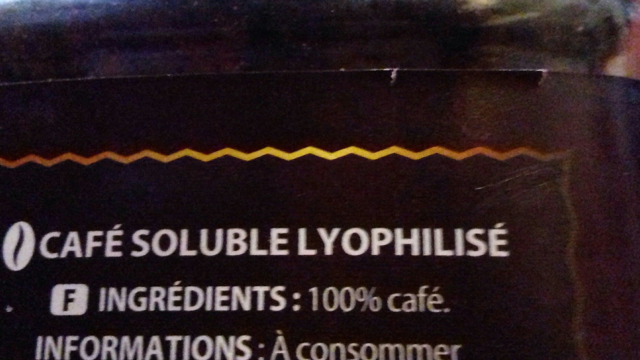 Intermarché Café soluble qualité filtre packshot