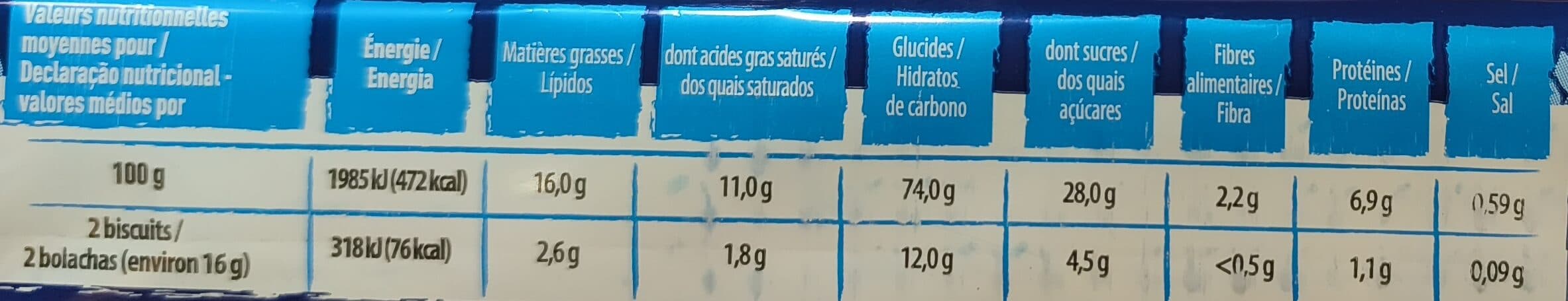 Chabrior Galette bretonne - 125g packshot