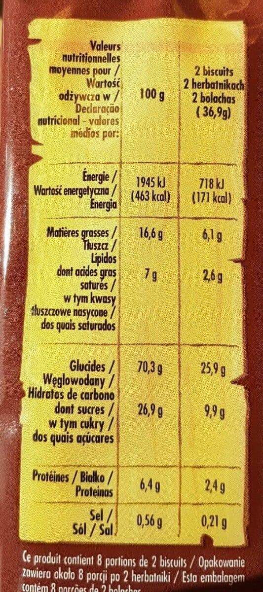 Chabrior 16 Fourrés carrés Chocolat 295G GOUTAK - P'tits Prods packshot