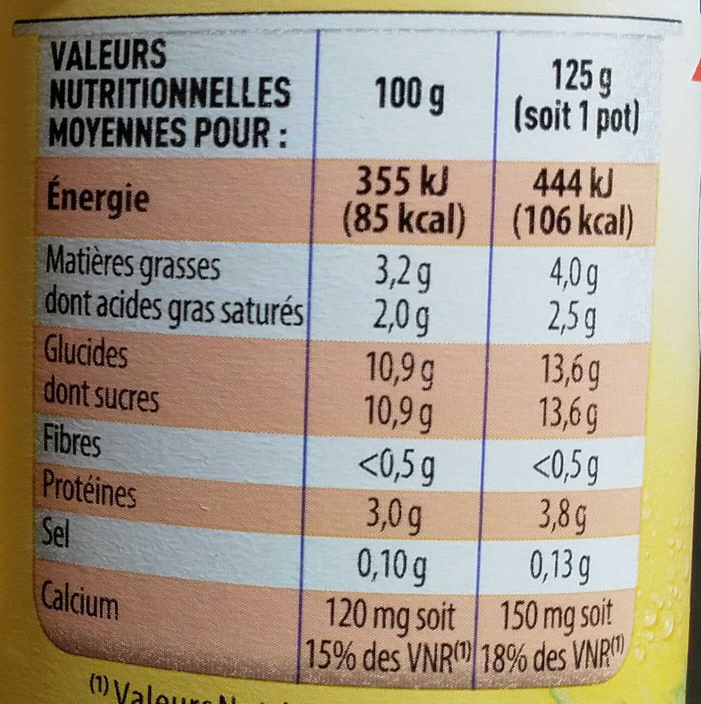 Intermarché Yaourt sucre de canne x4 naturéa packshot