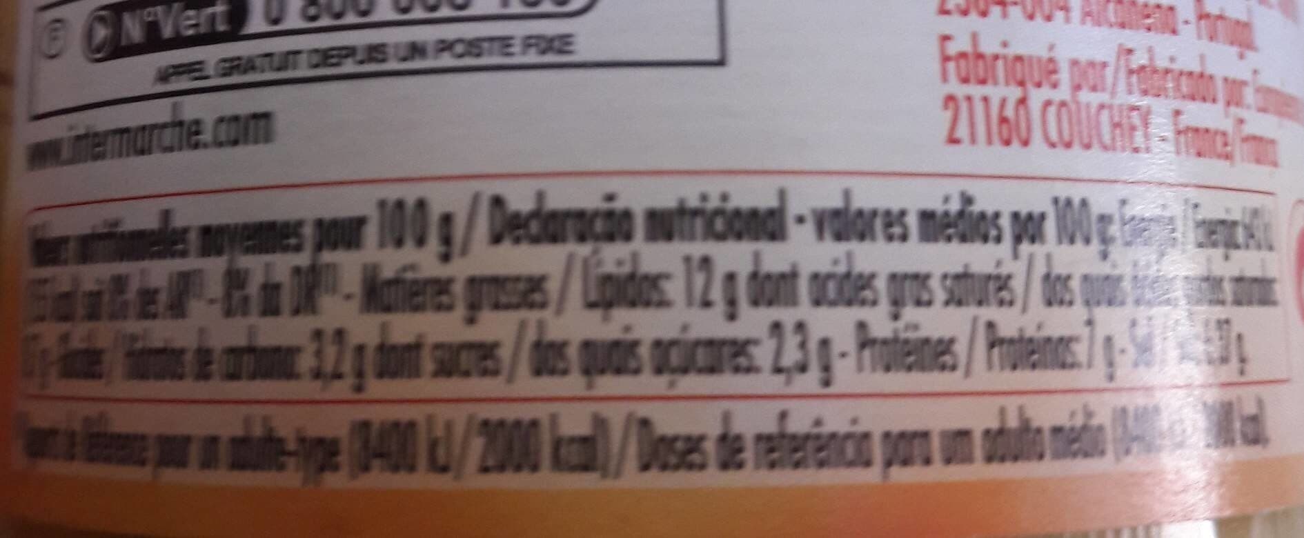 Bouton d'or Moutarde de Dijon 370 gr packshot