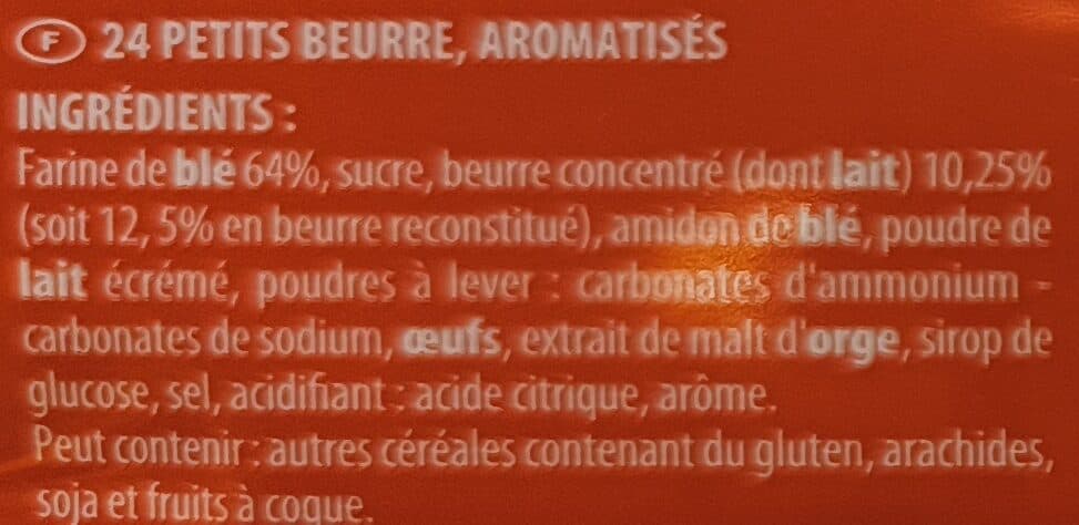 Chabrior Petit beurre packshot