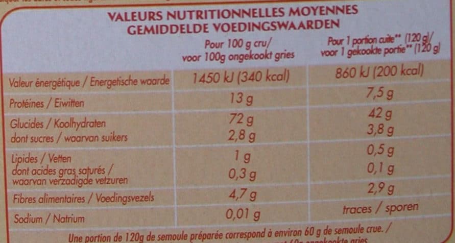 Saint eloi Couscous grain fin packshot