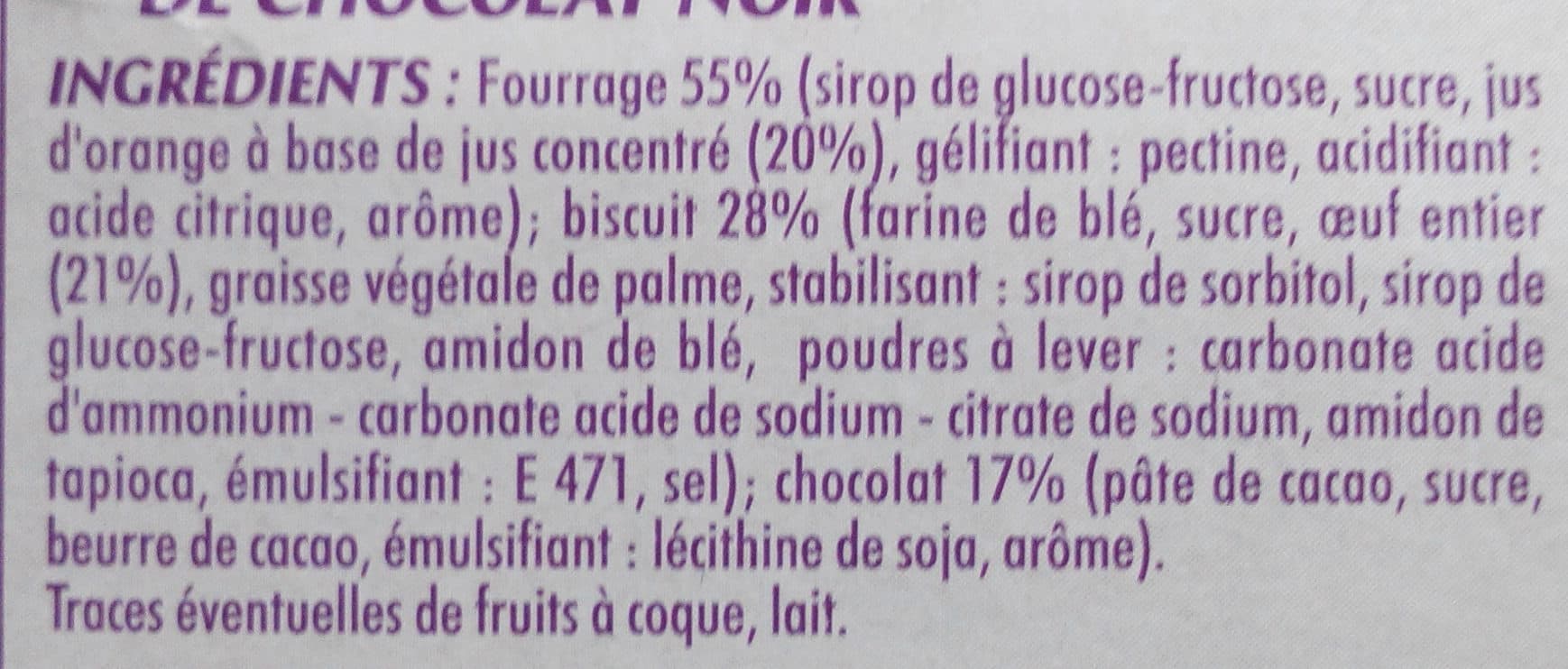 Chabrior Génoise orange packshot