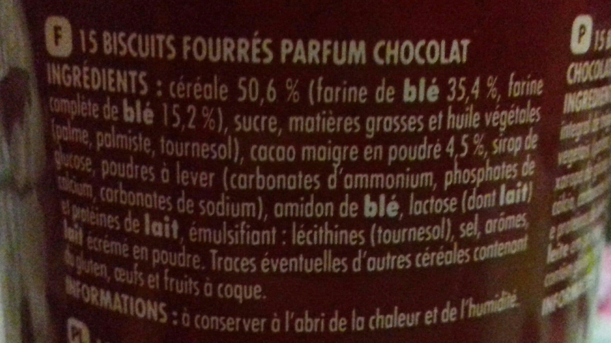 Chabrior 15 Fourrés ronds chocolat 300G CROK - P'tits Prods packshot