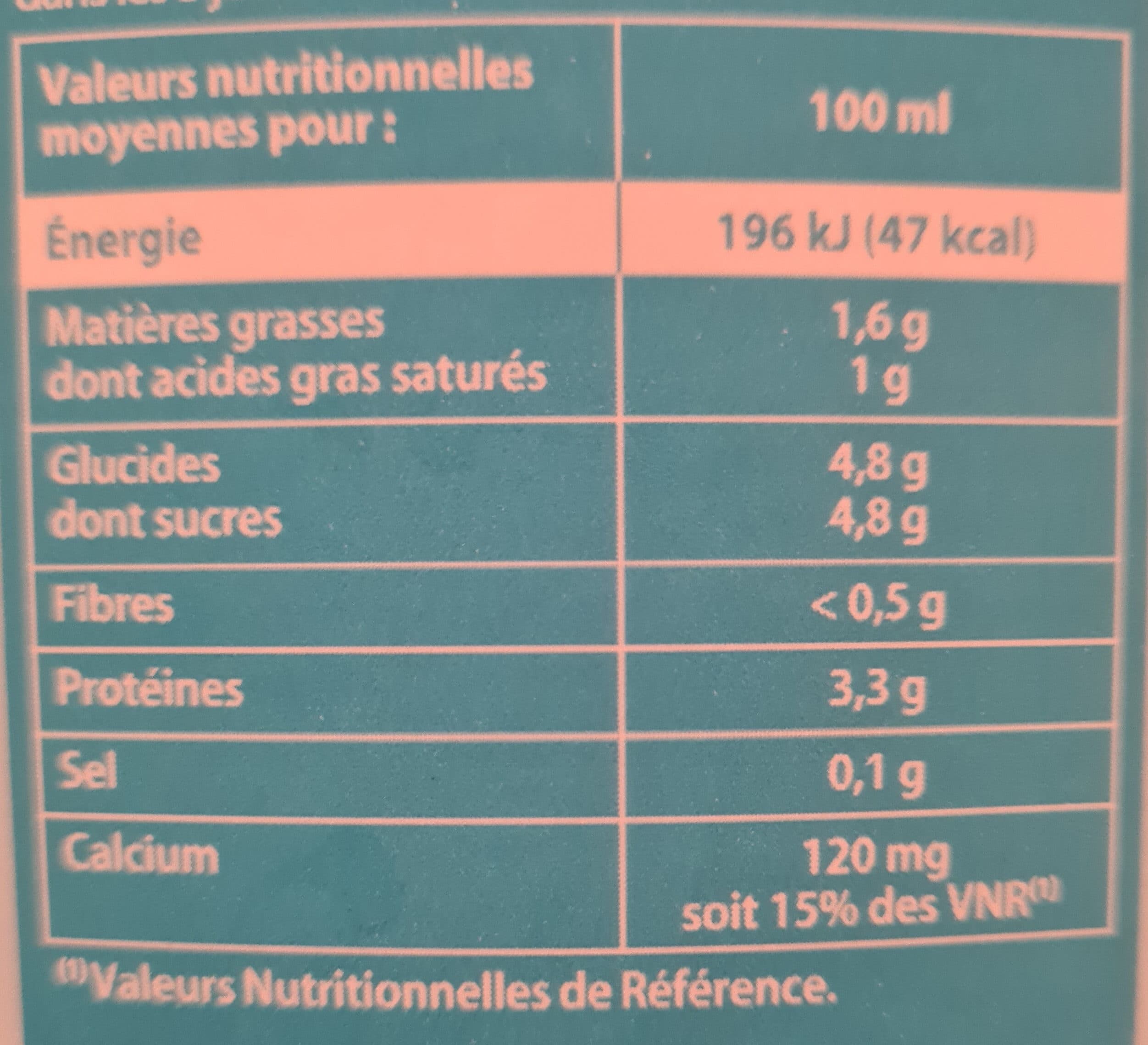 Pâturages Lait demi-ecrémé packshot