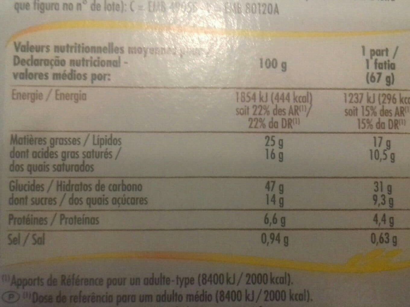 Chabrior Galettes des rois frangipane 400g packshot