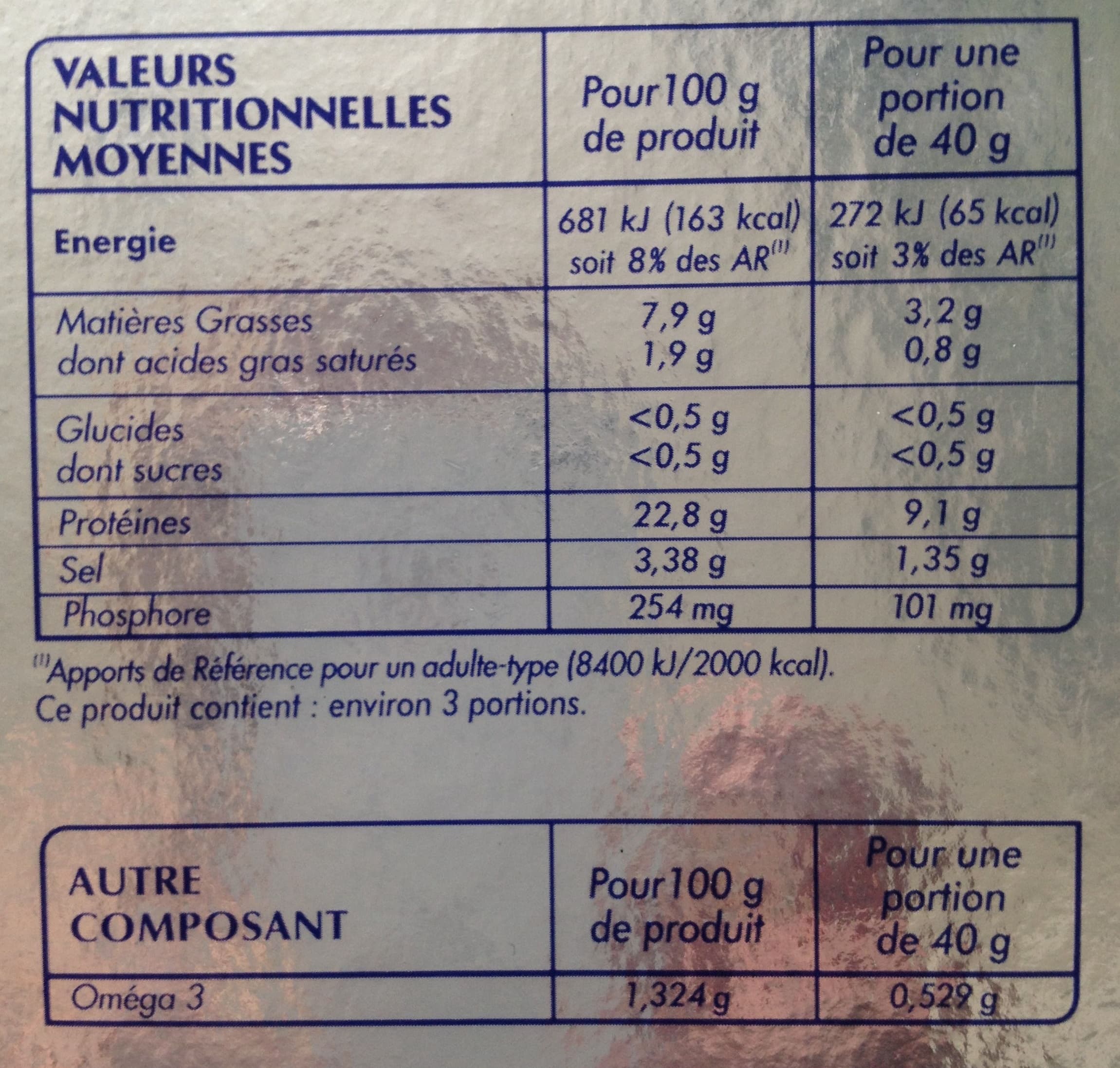 Odyssée Truite fumée packshot