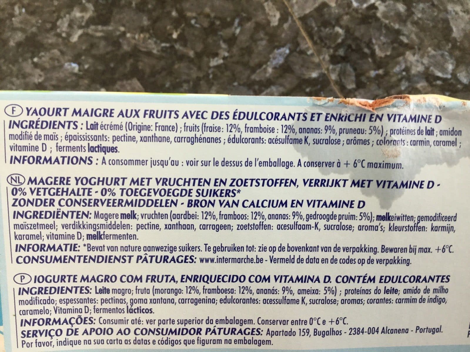 Printiligne Print 0%0% Yt Fruits packshot