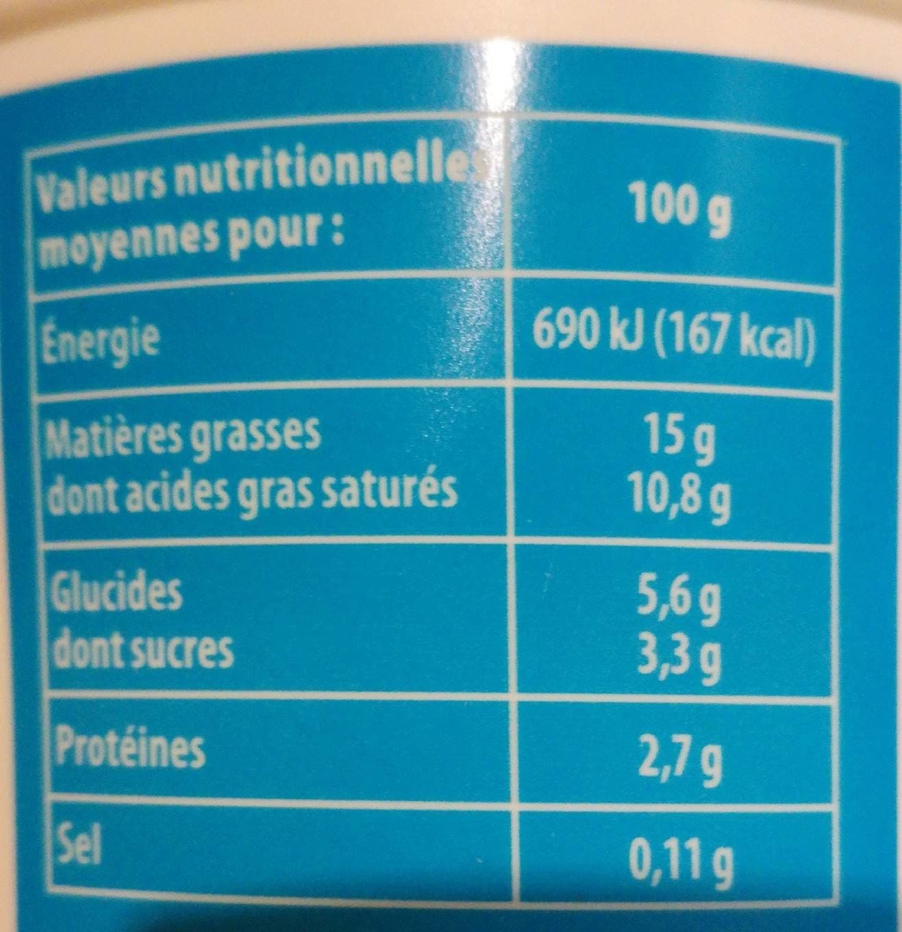 Intermarché Crème fraîche épaisse légère Pâturages packshot
