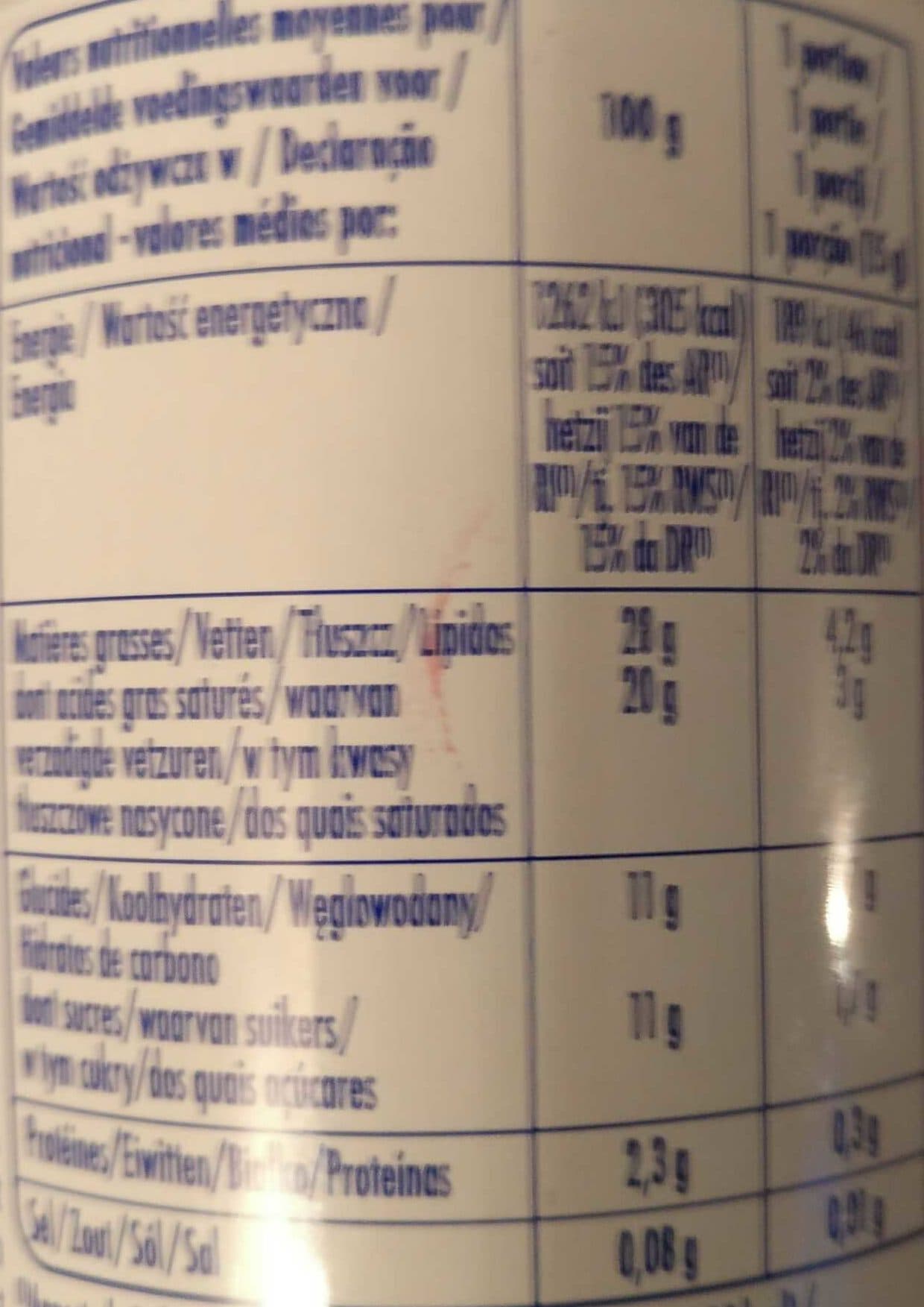 Paturages Crème fouetté entière packshot
