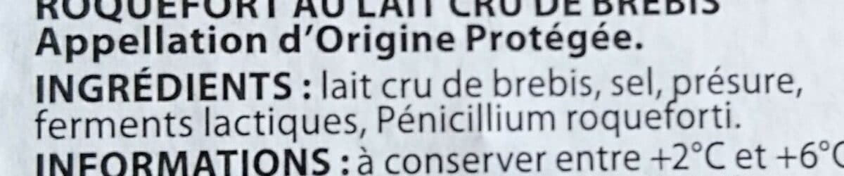 Pâturages ROQUEFORT AOP PORTIONS 4X25G Massif TRAD packshot