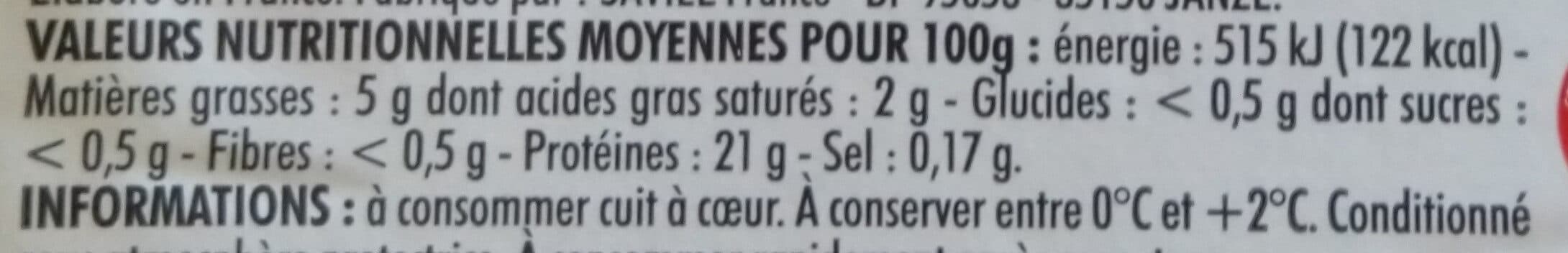 Intermarché Steaks Hachés 5% MG packshot