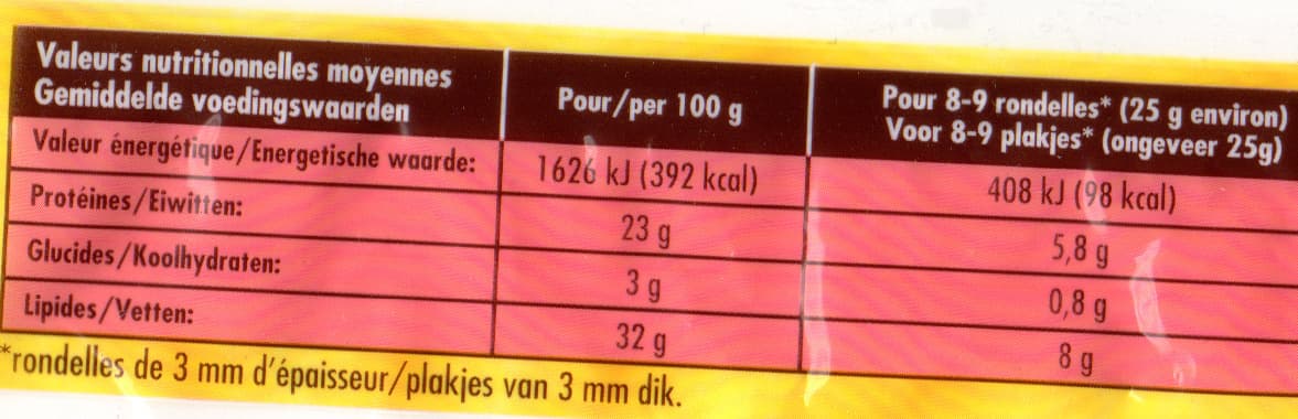 Onno Chorizo pur porc packshot