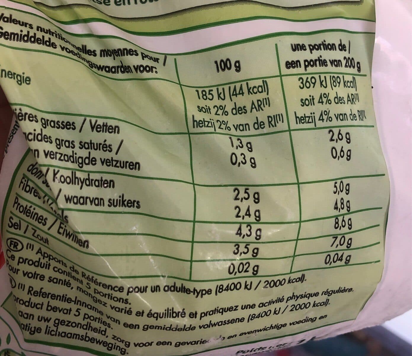 Saint eloi CHOUX DE BRUXELLES 1kg packshot