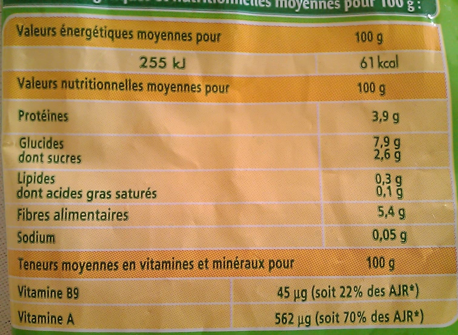 Saint eloi Petits pois et carottes 1 kg packshot