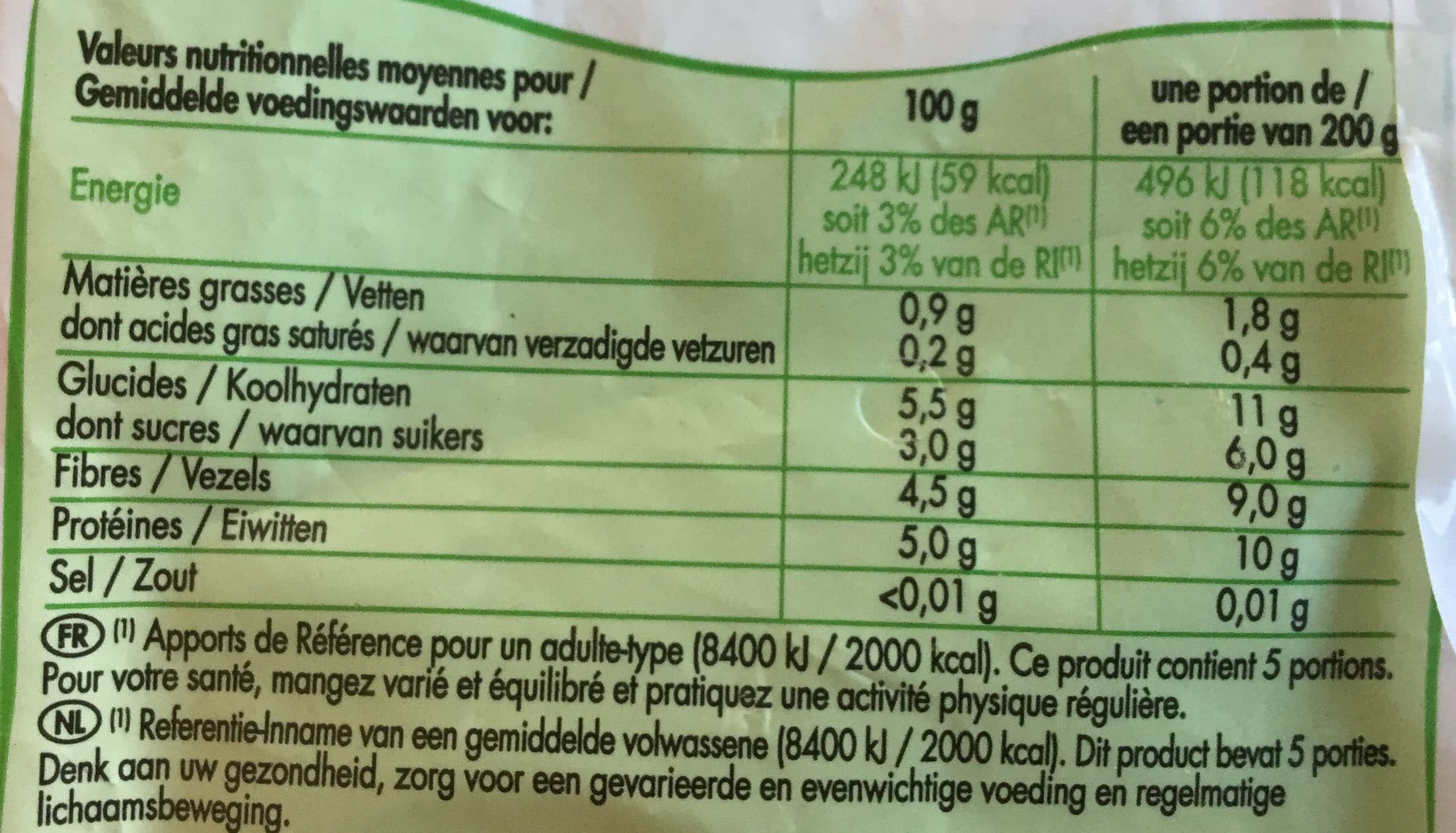 saint éloi petits pois doux surgelés packshot