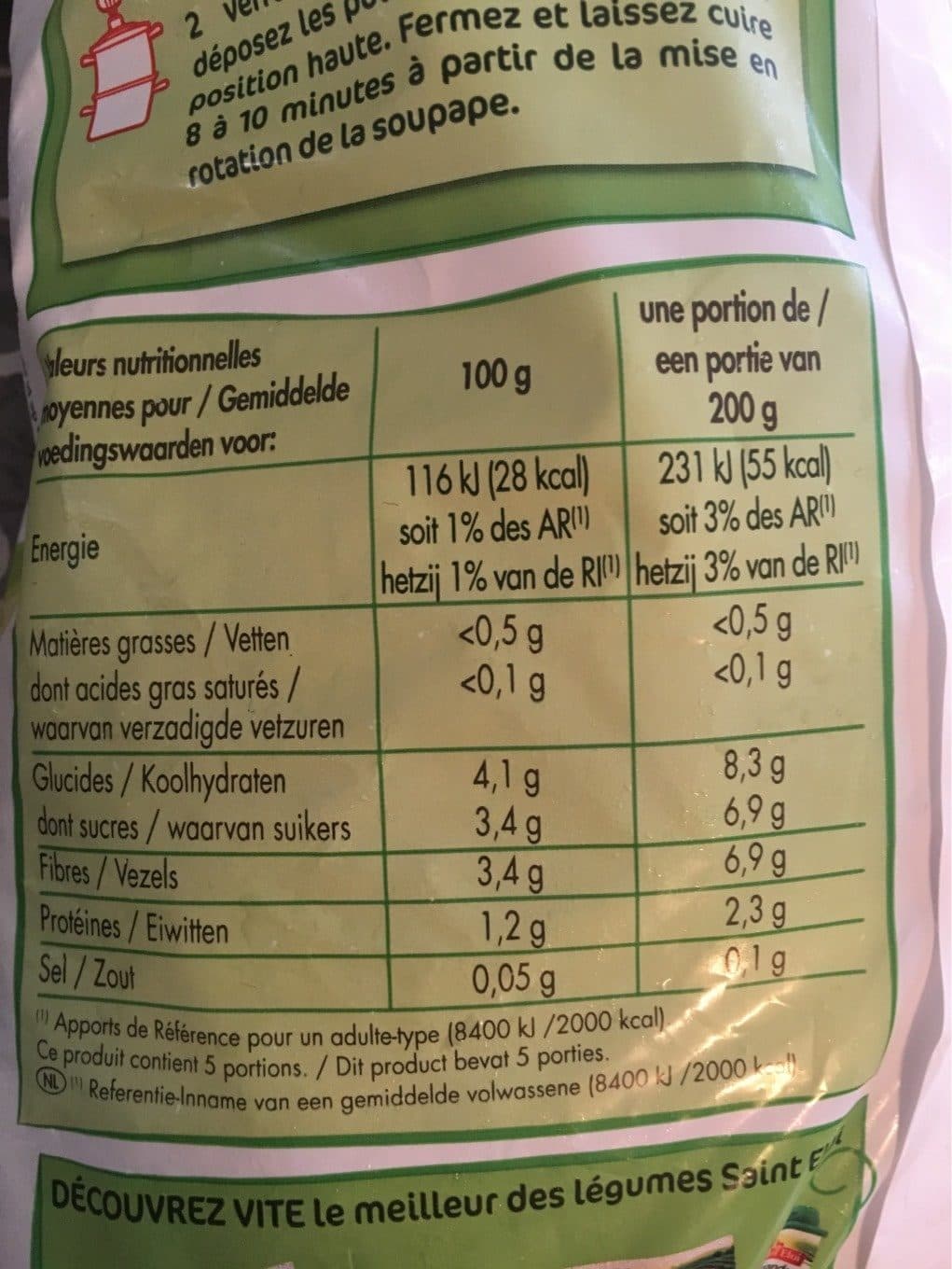 Intermarché Poireaux en rondelles packshot