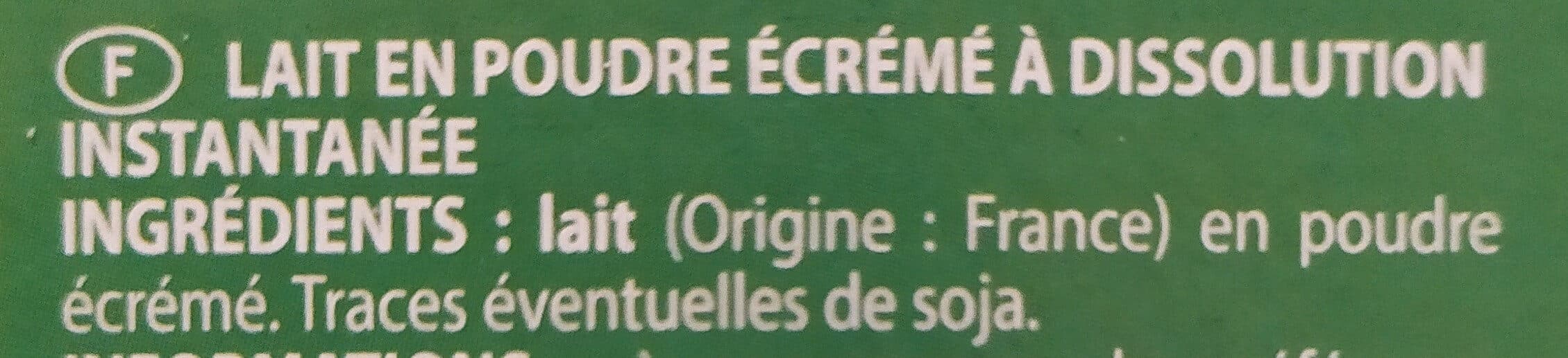Pâturages Lait ecreme poudre 300 g packshot
