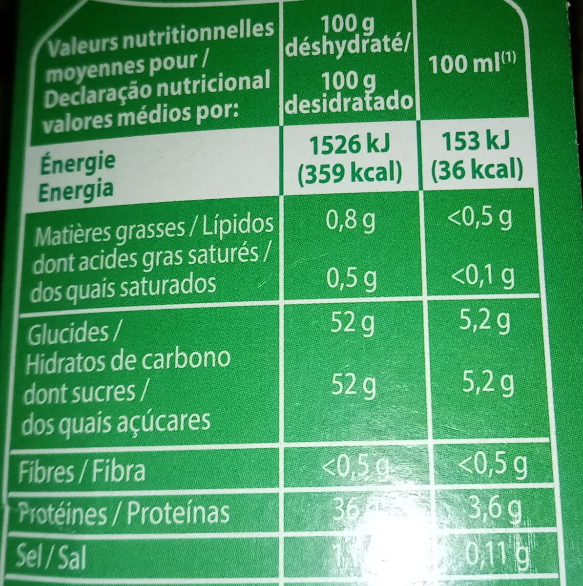 Pâturages Lait ecreme poudre 300 g packshot