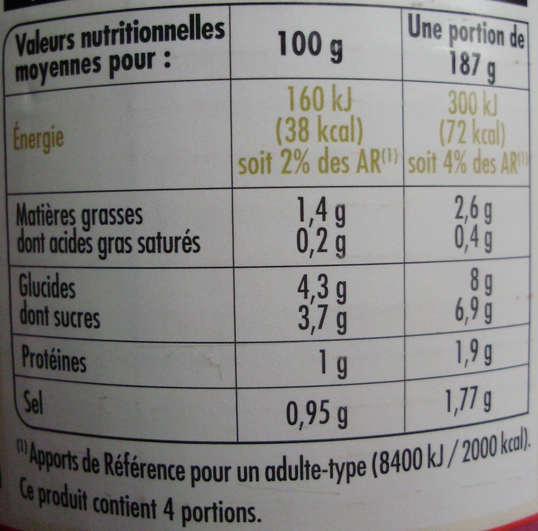 Les Mousquetaires Ratatouille 4/4 packshot