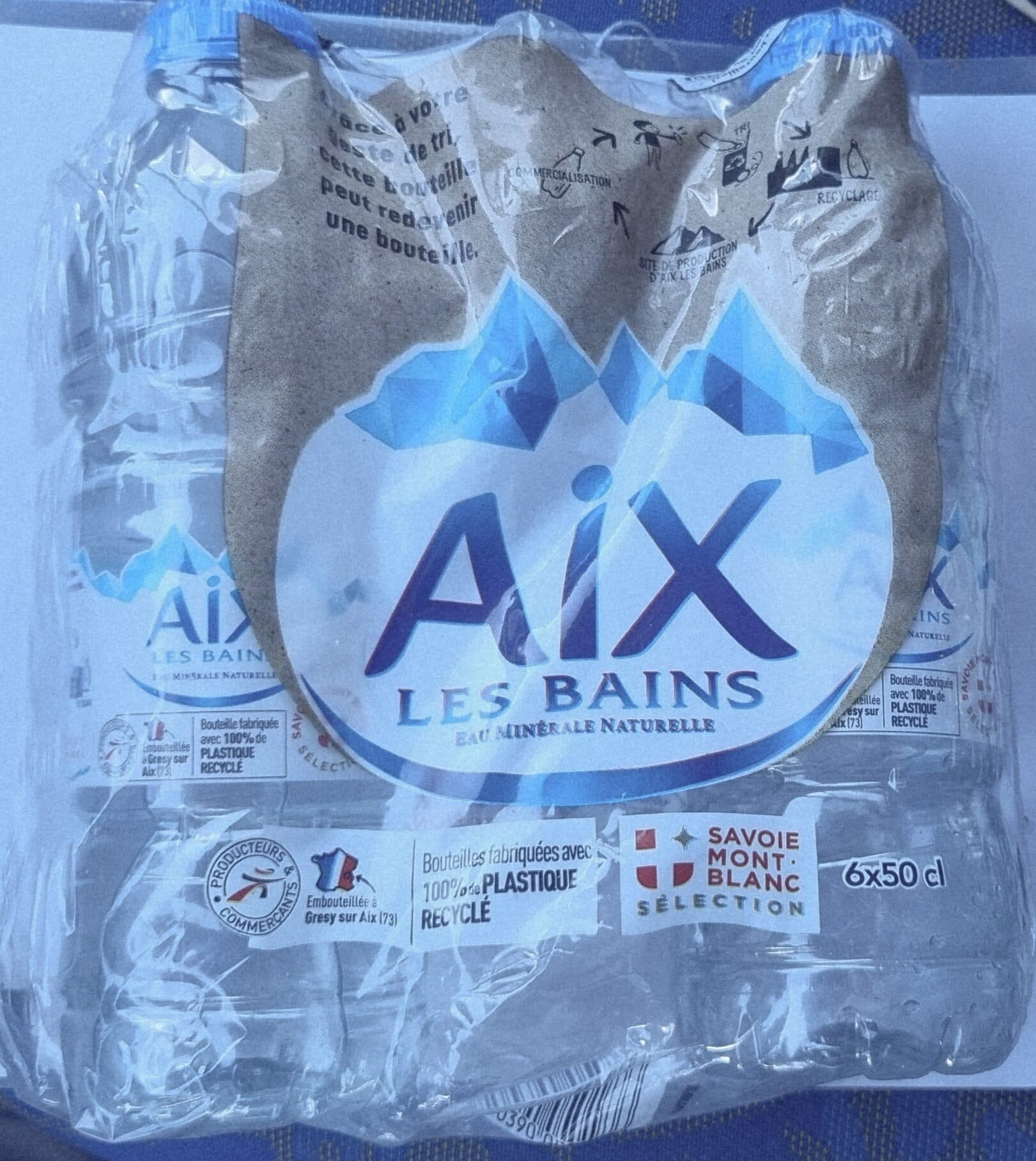 Aix les bains Aix Les Bains Eau pack de 6x50cl packshot