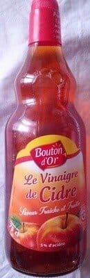 Bouton d'or Le vinaigre de Cidre packshot