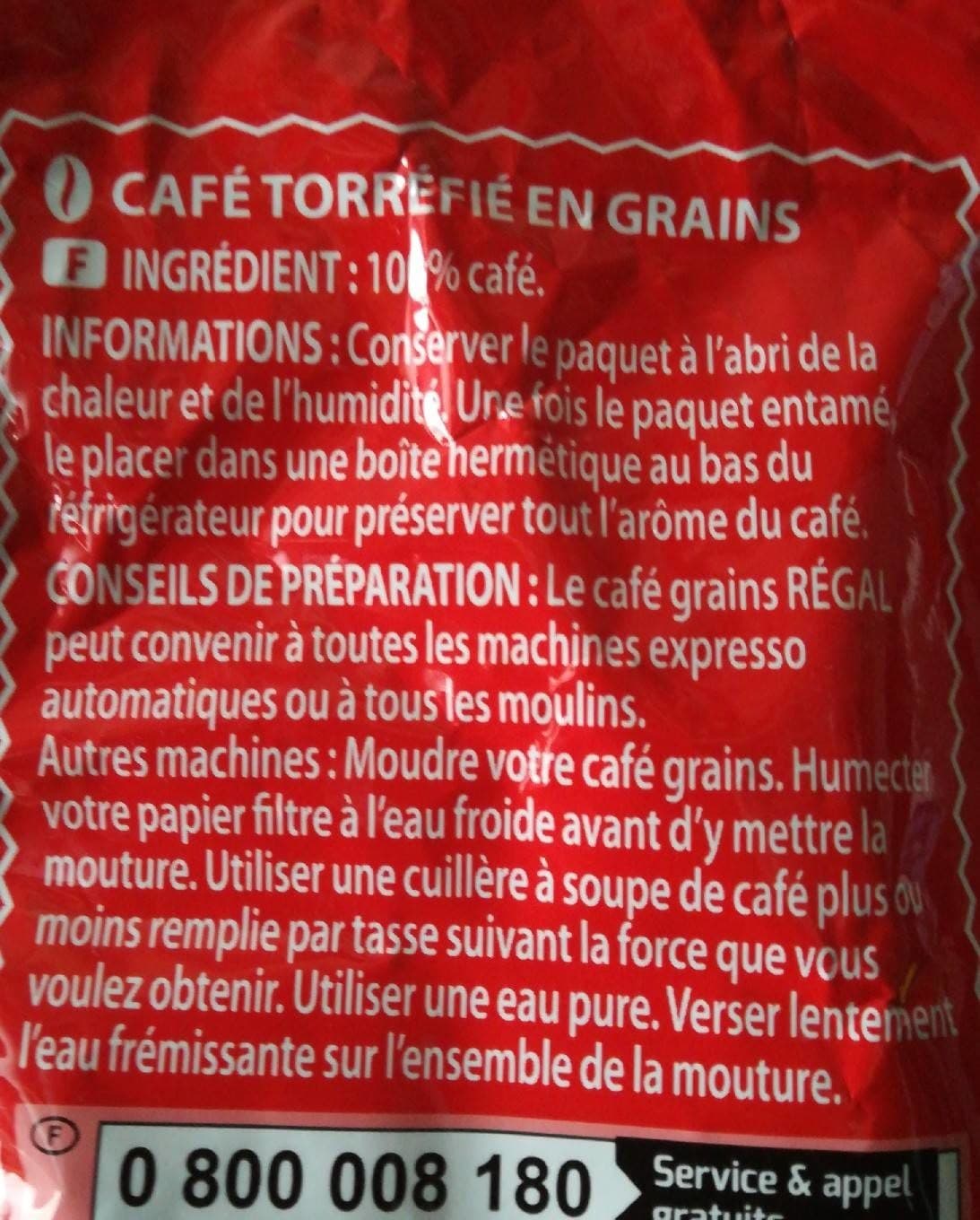 Planteur des tropiques Planteur Regal Grain Kilo packshot