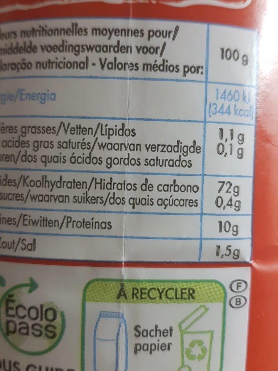 Chabrior Farine à gâteaux 1kg packshot