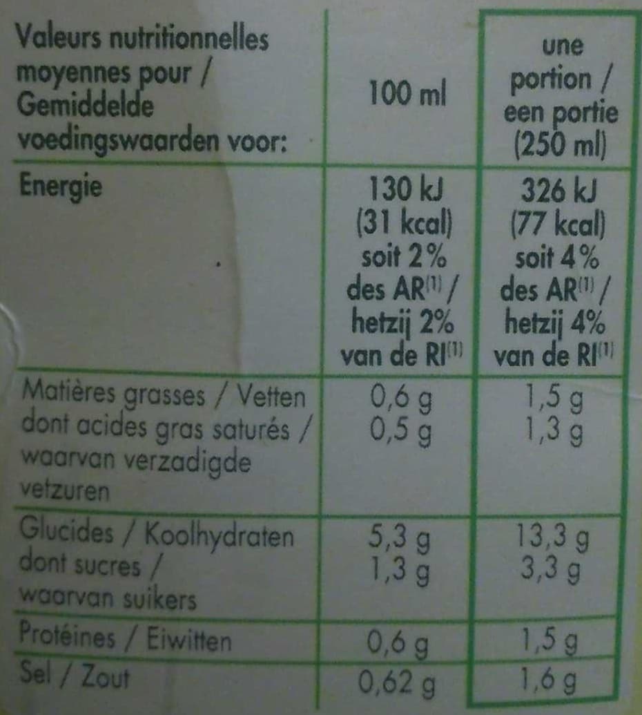 Saint eloi Veloute poireaux pomme de terre 1l packshot