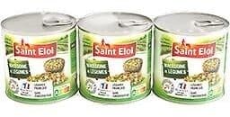 Saint eloi Macédoine de légumes - 3x 1/4 packshot