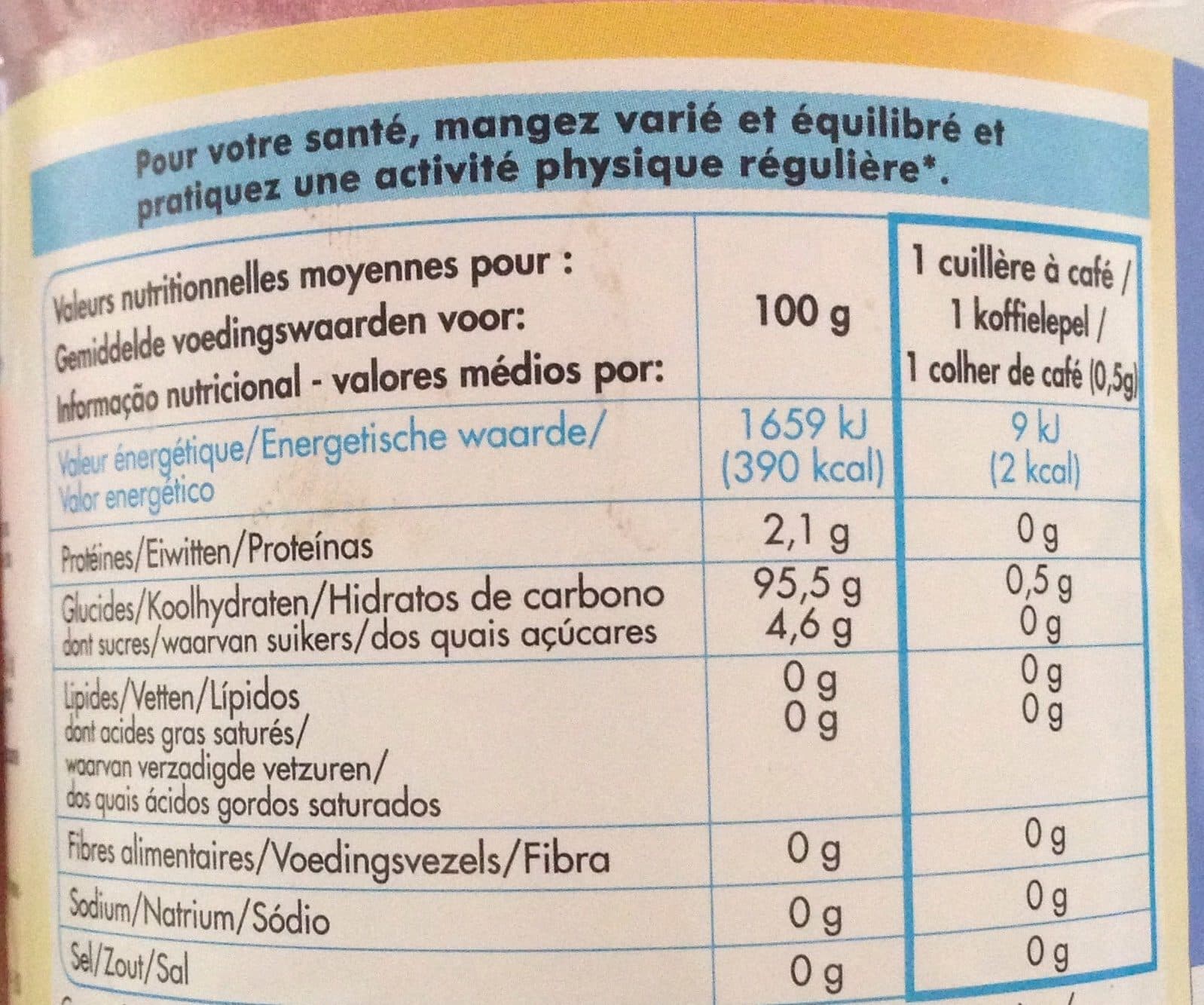 Douceur du verger Douce Arome Regain Aspart packshot
