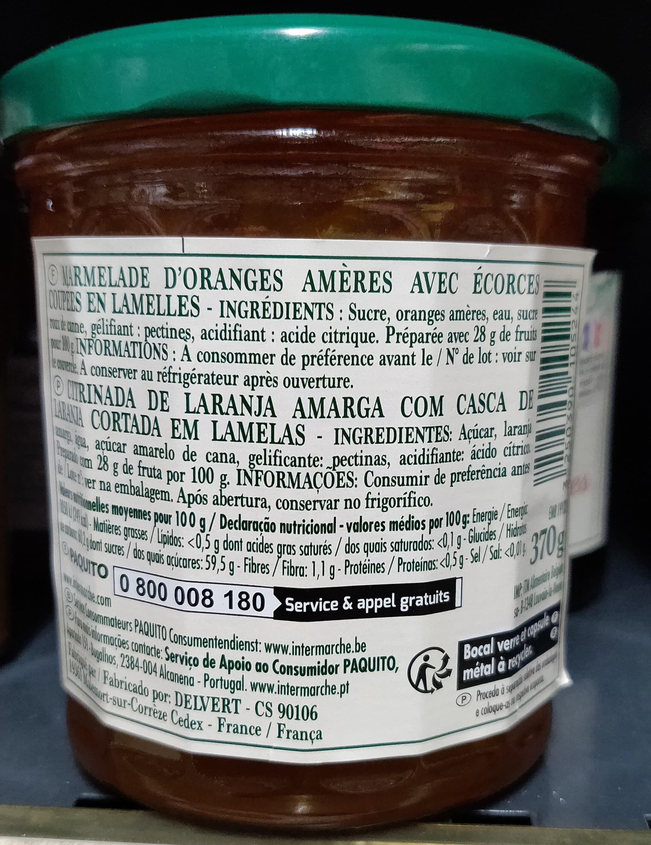 Paquito MARMELADE d'oranges 28% fruits packshot