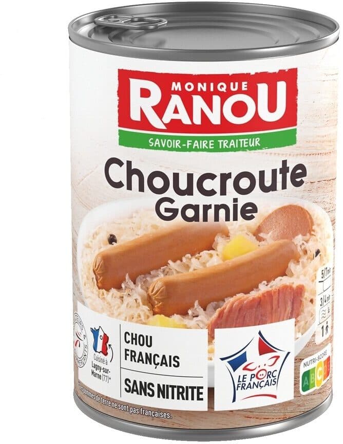 Claude Léger Choucroute garnie 400g packshot
