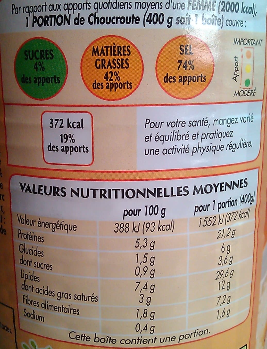 Claude Léger Choucroute garnie 400g packshot