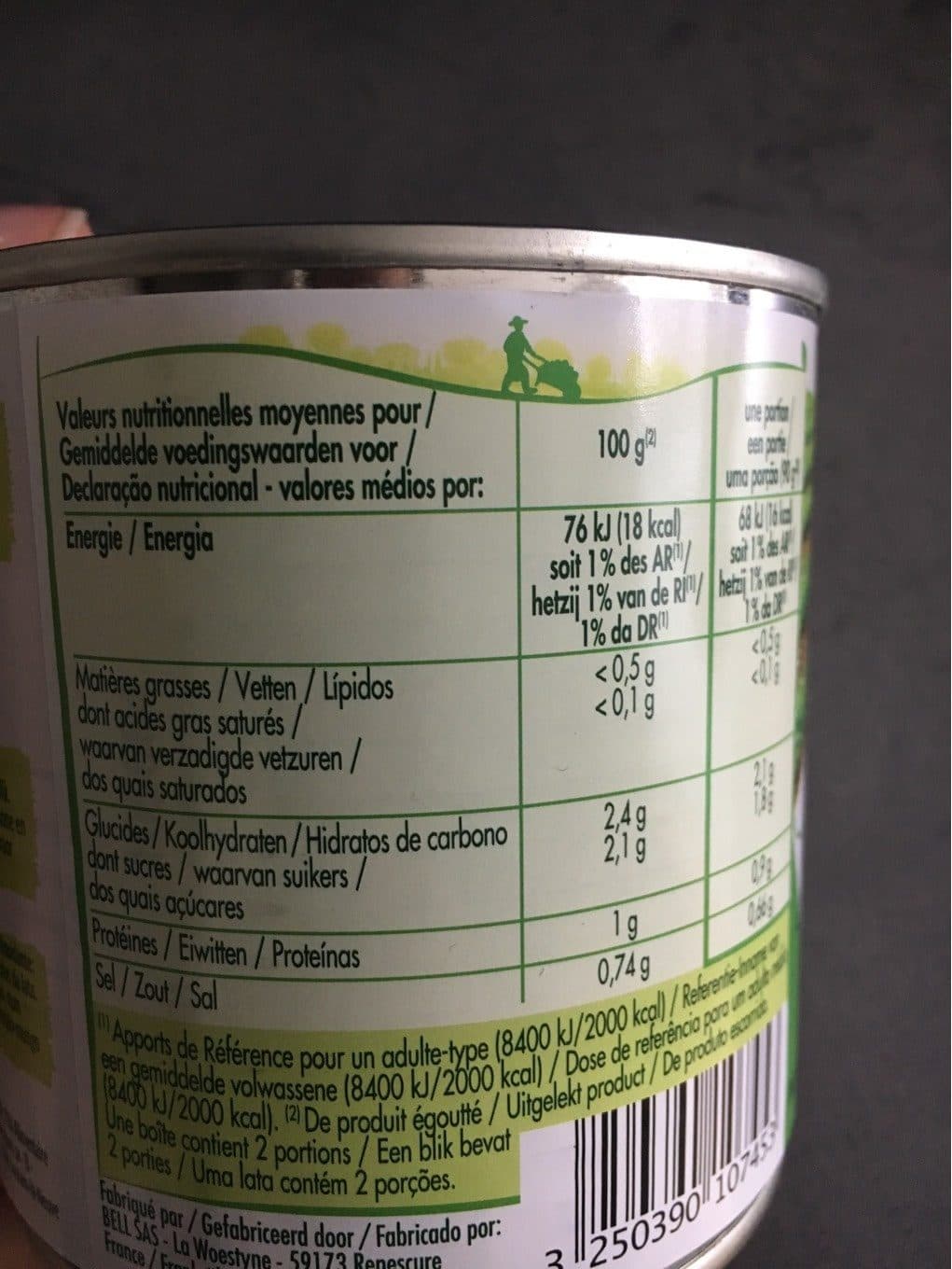 Saint eloi Pousses de haricots mungo - 1/2 packshot