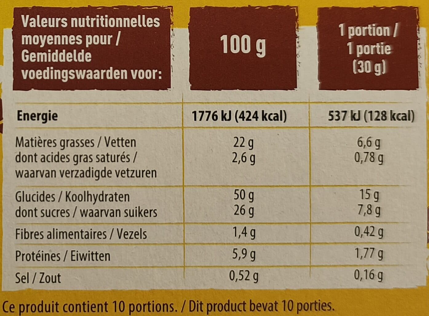 Chabrior Le marbré au chocolat packshot