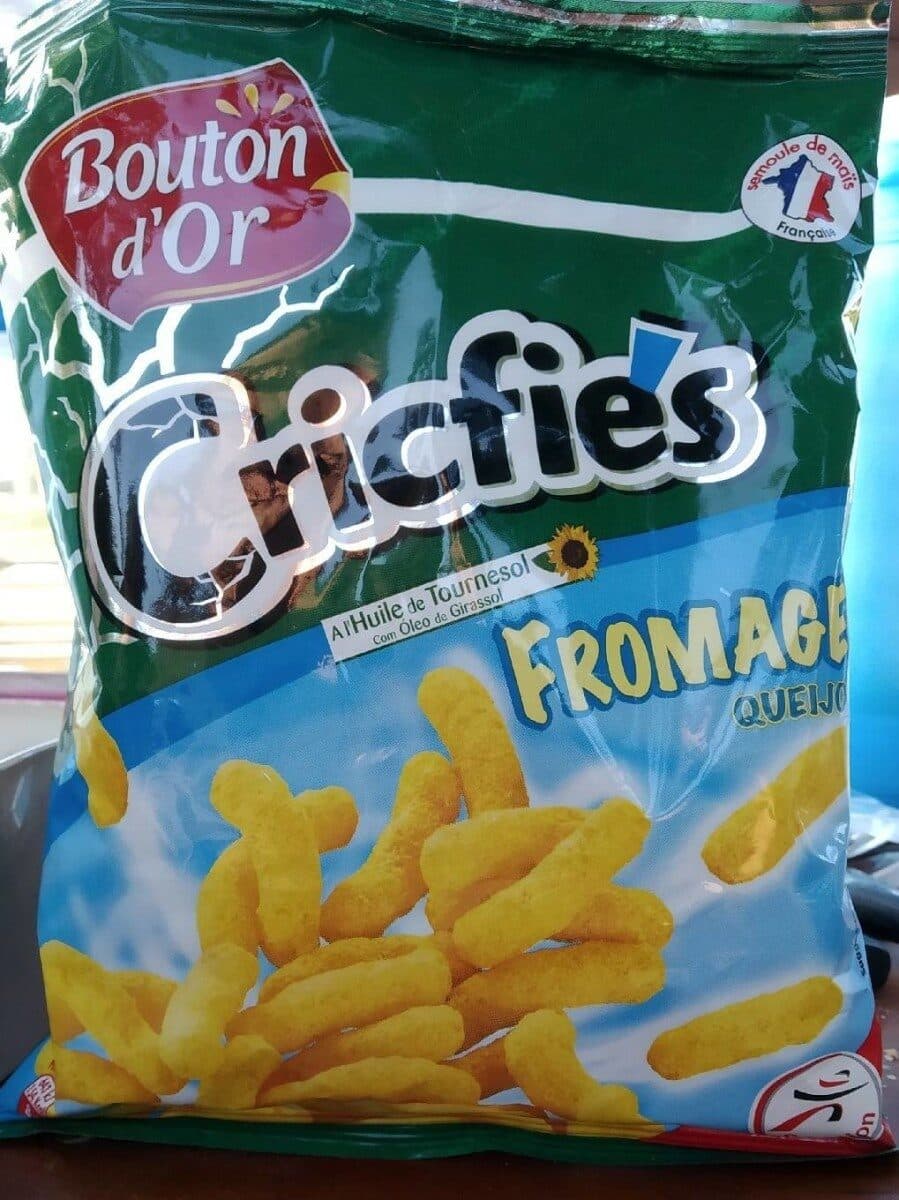 Bouton d'or Cricfie's saveur fromage packshot