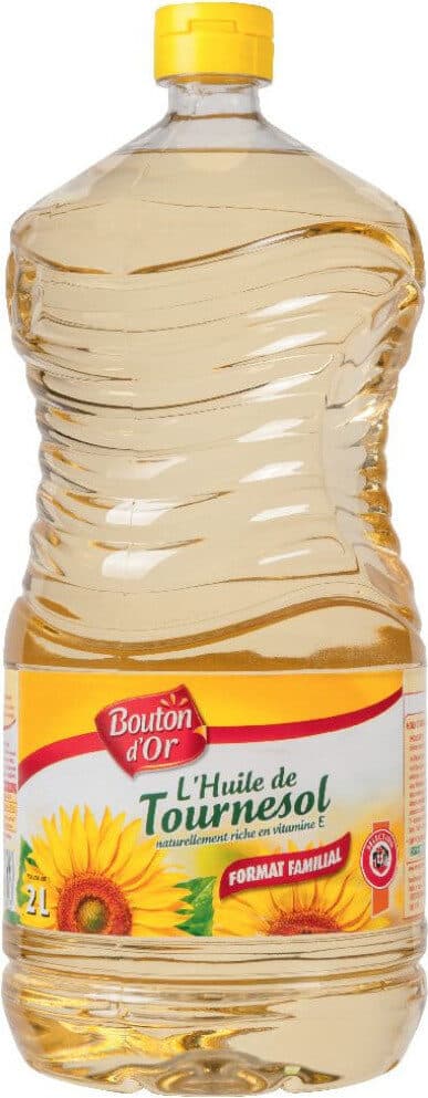 Bouton d'or Huile de tournesol packshot