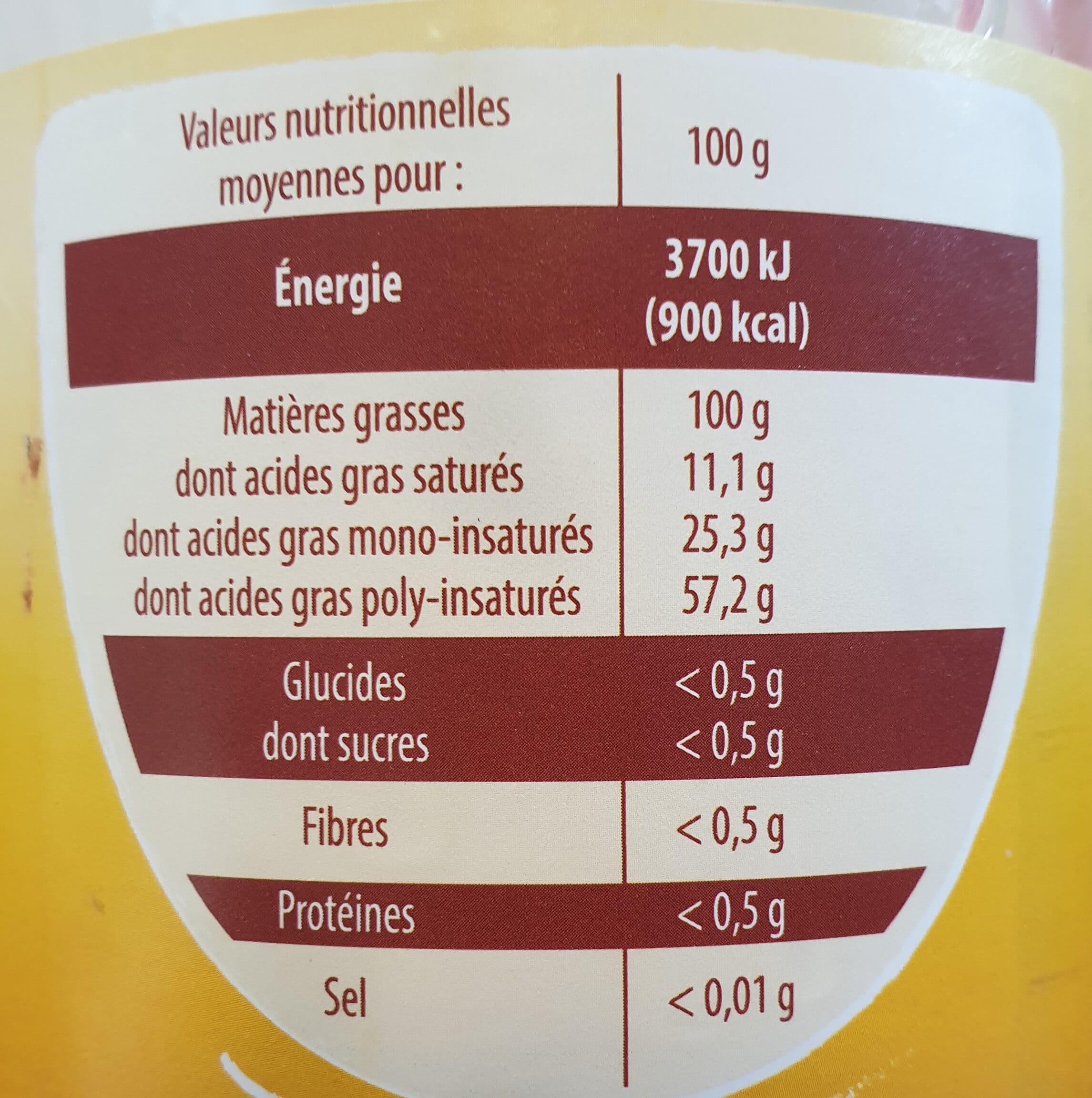 Bouton d'or Huile pour fondue 1L packshot