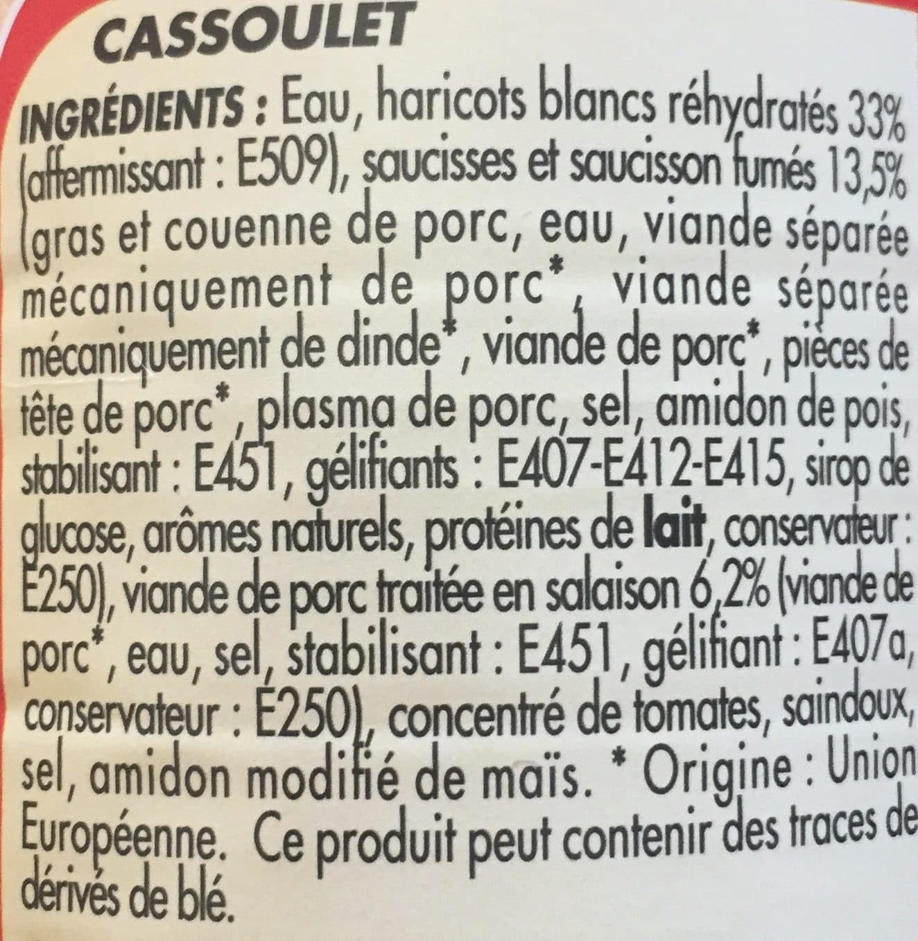 Netto Cassoulet 420g packshot