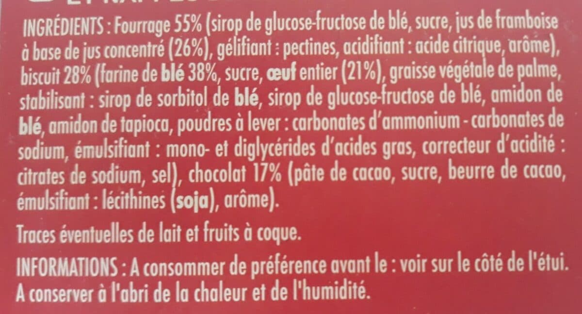 Chabrior Génoise framboise packshot