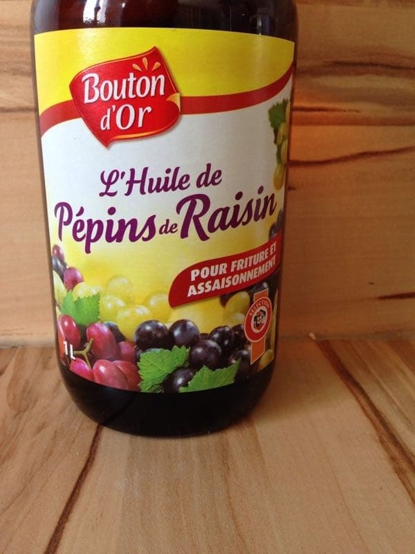 Bouton d'or Huile de pépins de raisin packshot