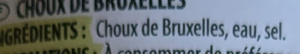 Saint Eloi Choux de Bruxelles - 1/2 packshot