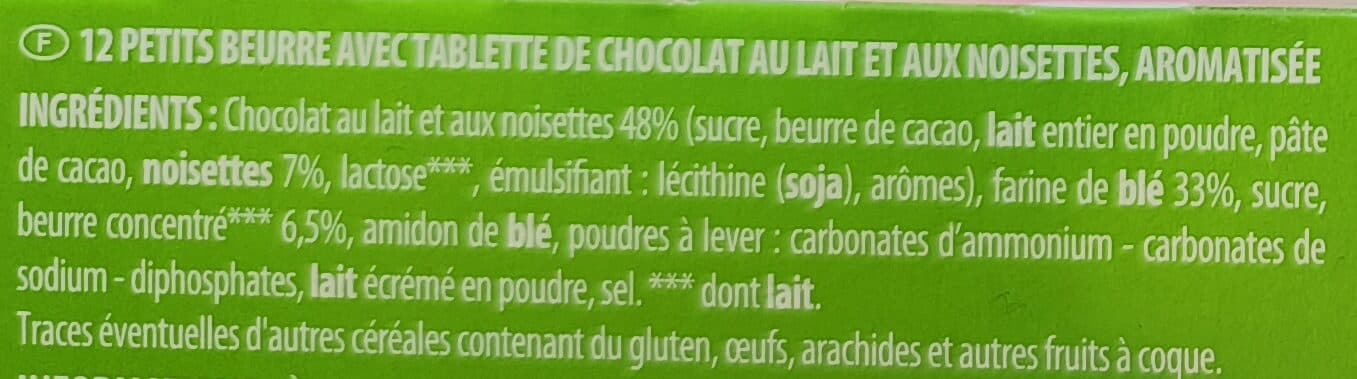 Chabrior Tableau d'Honneur chocolat au lait - noisettes packshot