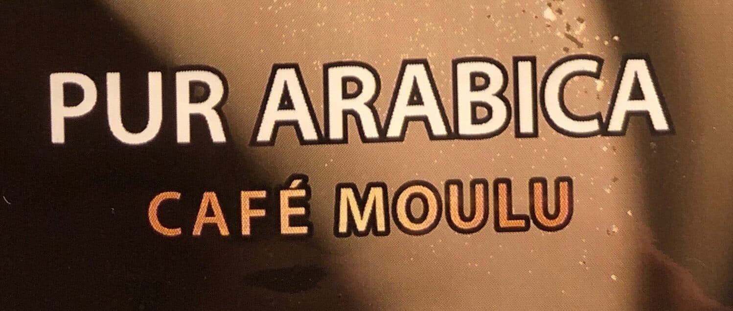 Planteur des tropiques noir subtil pur arabica café moulu packshot