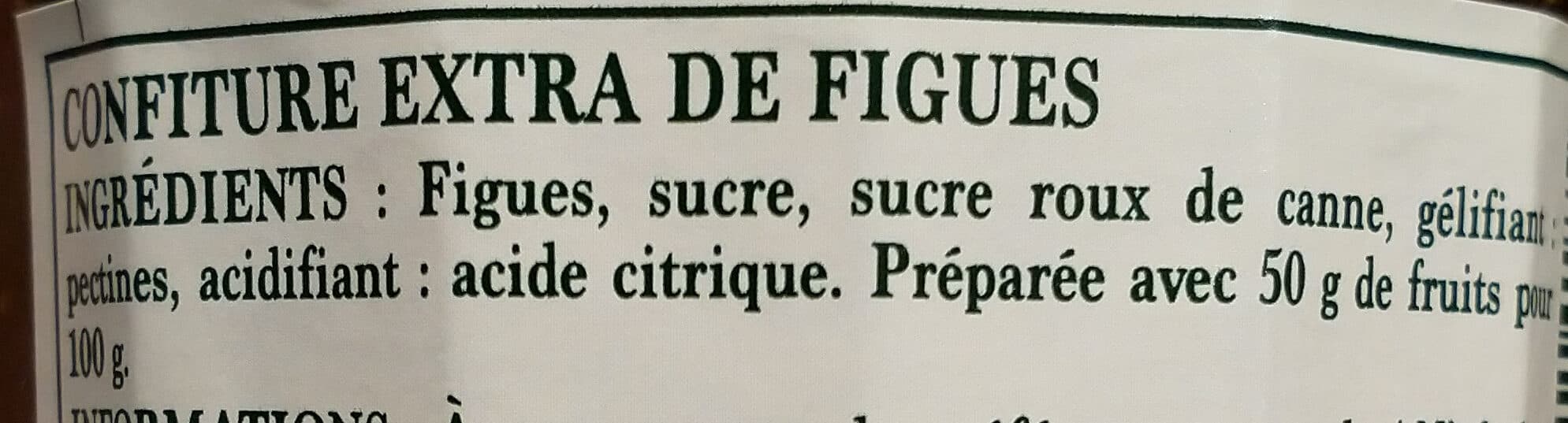 Paquito Confiture extra de figues packshot