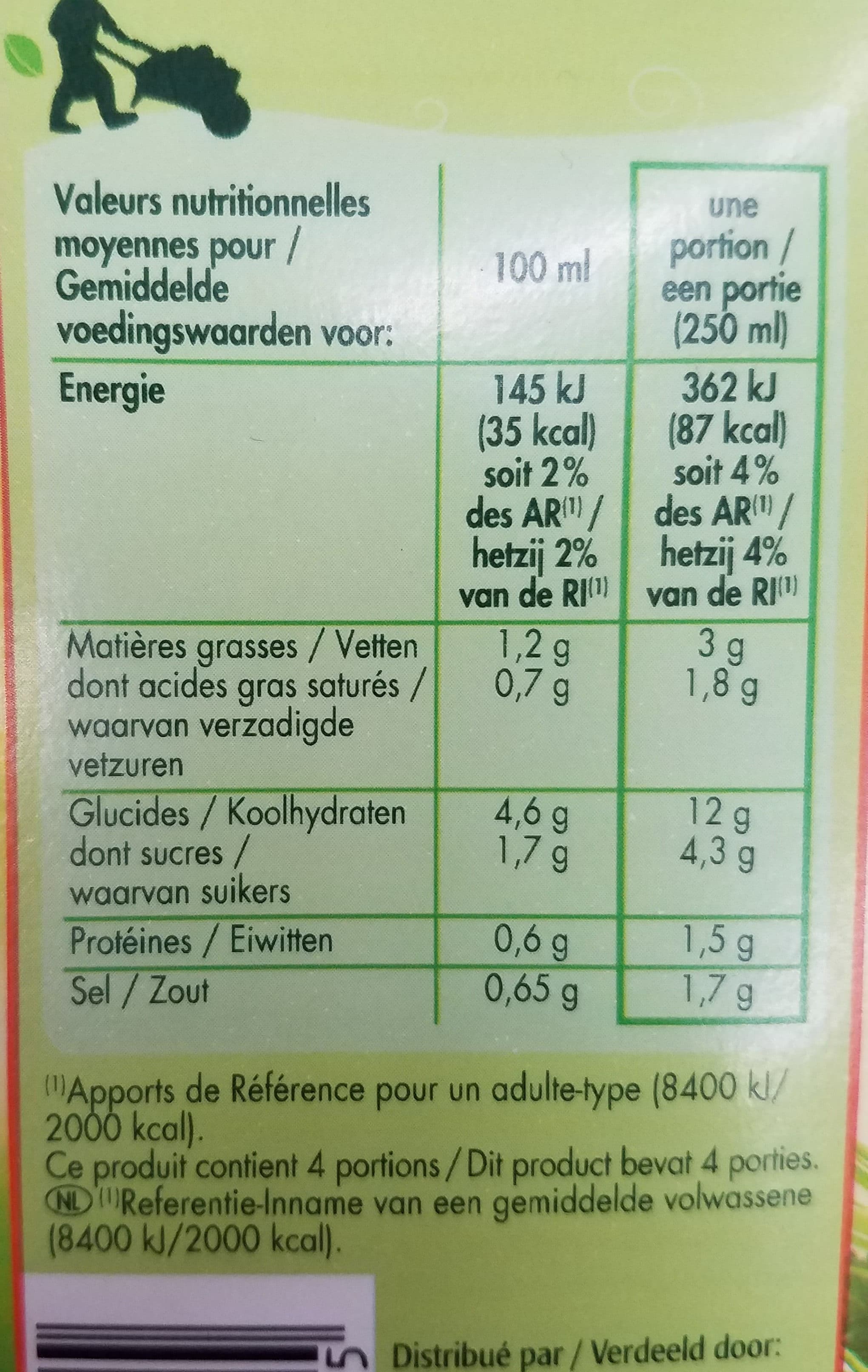 Saint eloi Veloute carottes et creme 1l packshot